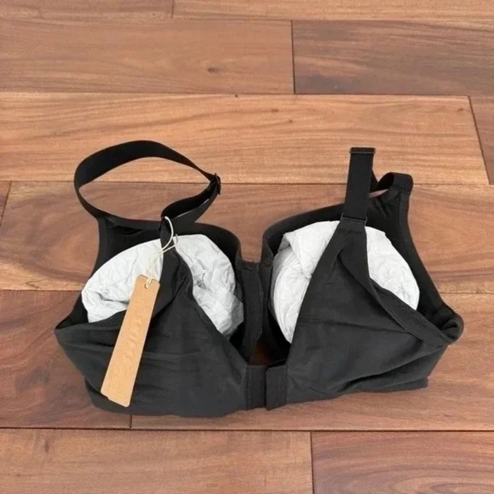 SKIMS Smoothing Intimates Full Coverage Lightly Lined Bra Onyx 32D DM‎ DEM 9549W - Picture 4 of 7
